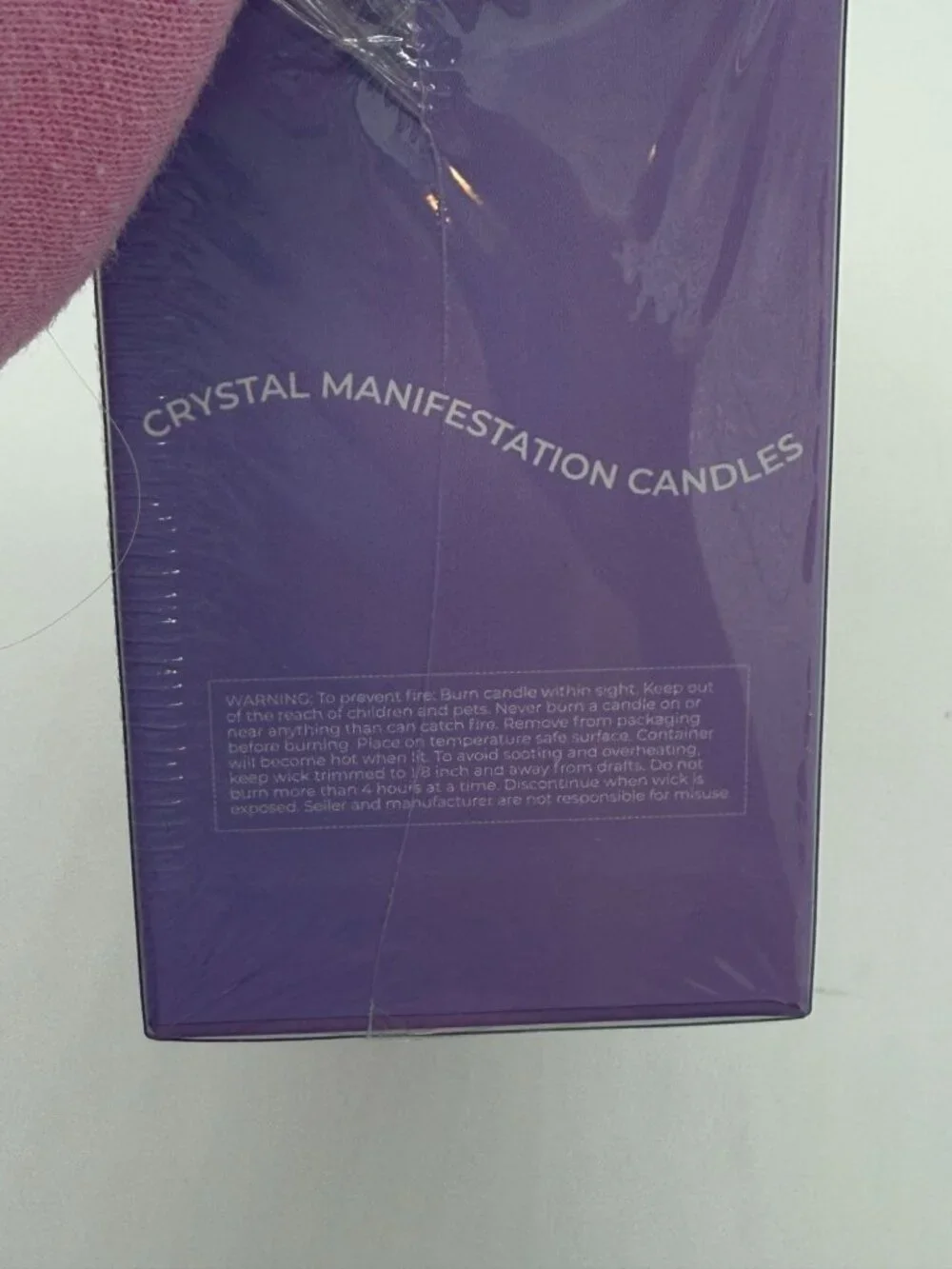 Jill & Ally Carpe Diem - Crystal Candle Votive Trio GIFT BOX NIB